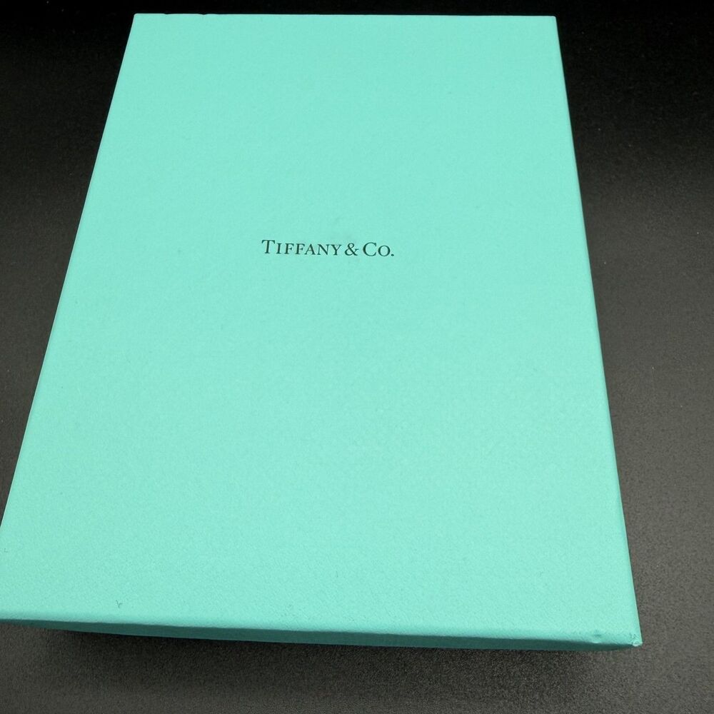 NEW Tiffany & Co. Men’s Grain Leather Bifold Wallet - Pond Blue - Full Set - Picture 10 of 11